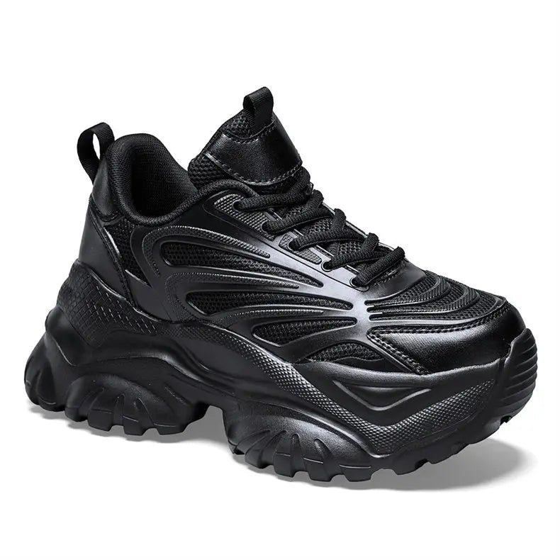 Sneakers Chunky Femme Tendance | Semelle Plateforme Respirante | Rehaussante | Printemps-Automne
