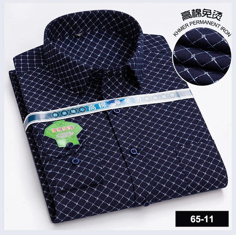 2026 Long Sleeve Shirt Men's Tops for Men Men's Clothing White Shirt Men's Fashion Clothing Trends