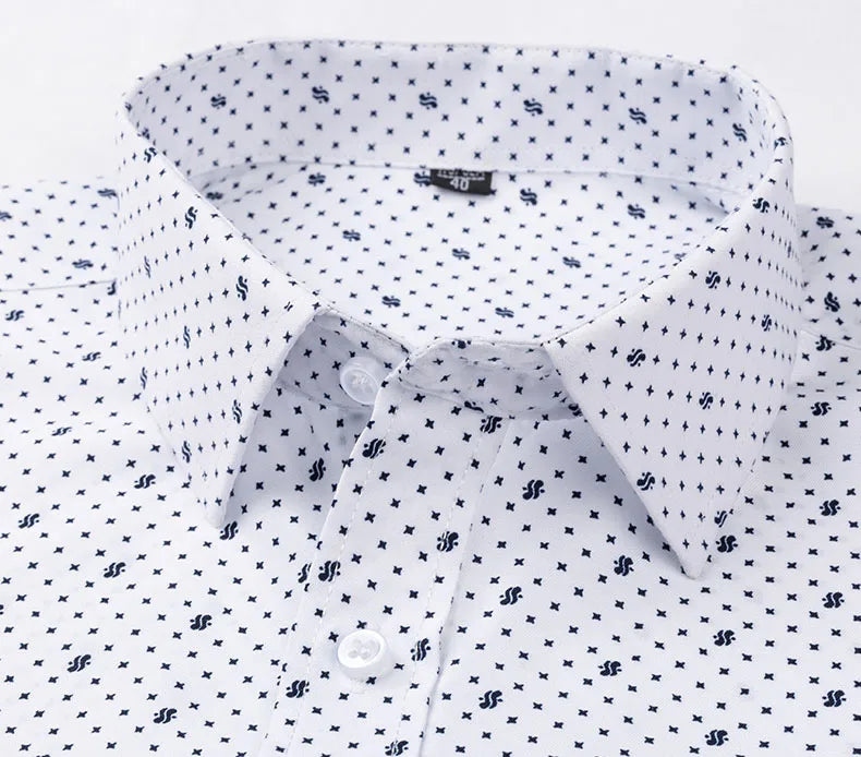 2026 Long Sleeve Shirt Men's Tops for Men Men's Clothing White Shirt Men's Fashion Clothing Trends