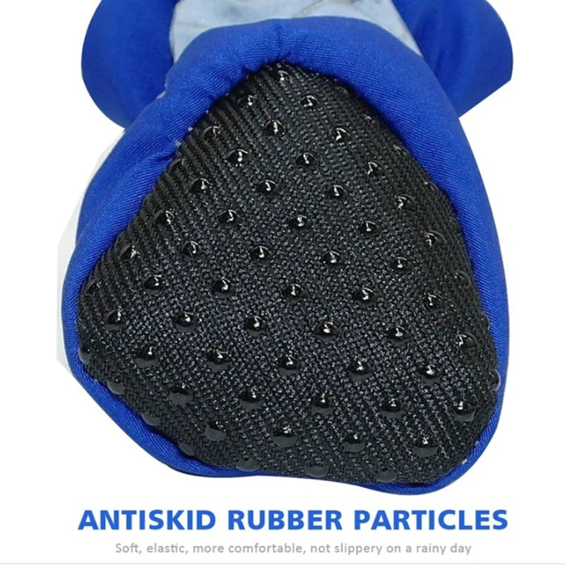 Chaussures Imperméables Chien & Chat | Lot de 4 Bottes Antidérapantes | Accessoire Patte Animal