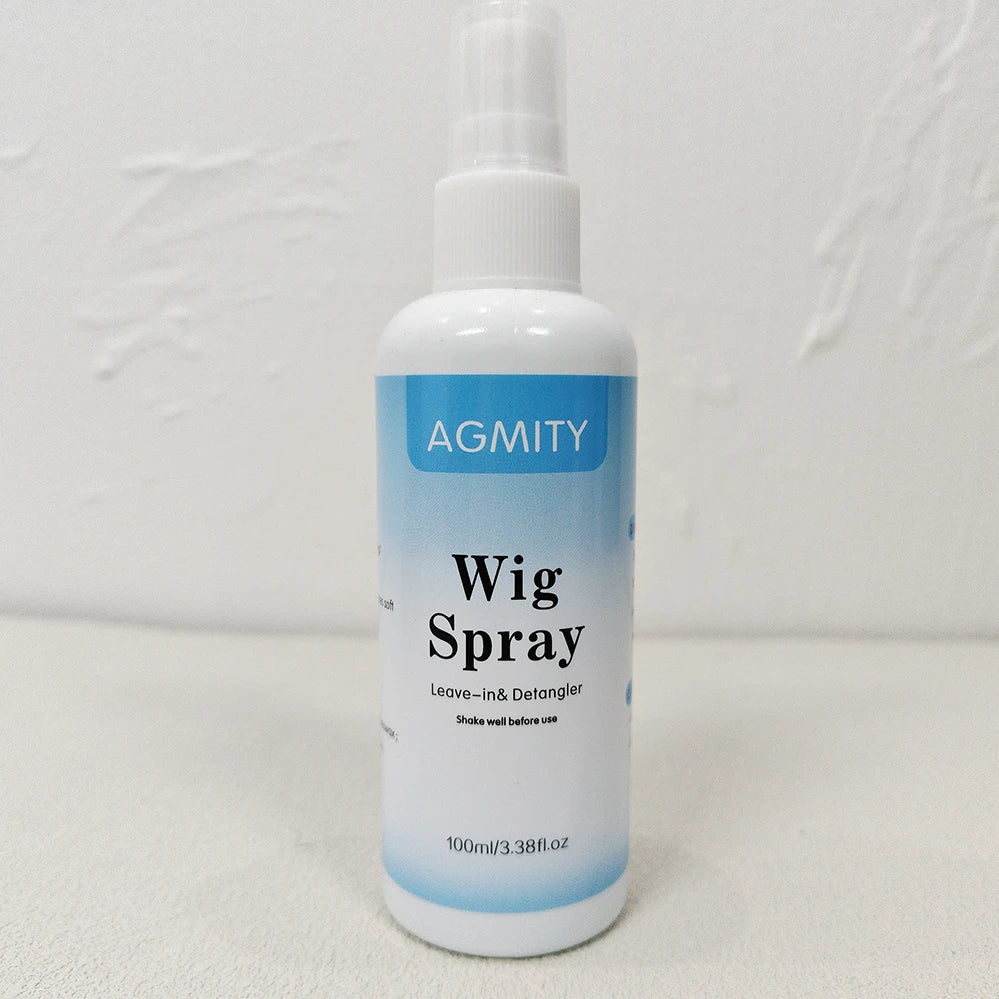Spray Soin Perruque Leave-In | Hydratant & Lissant | Anti-Frisottis | Démêlant | Réparateur | Cheveux Humains & Synthétiques