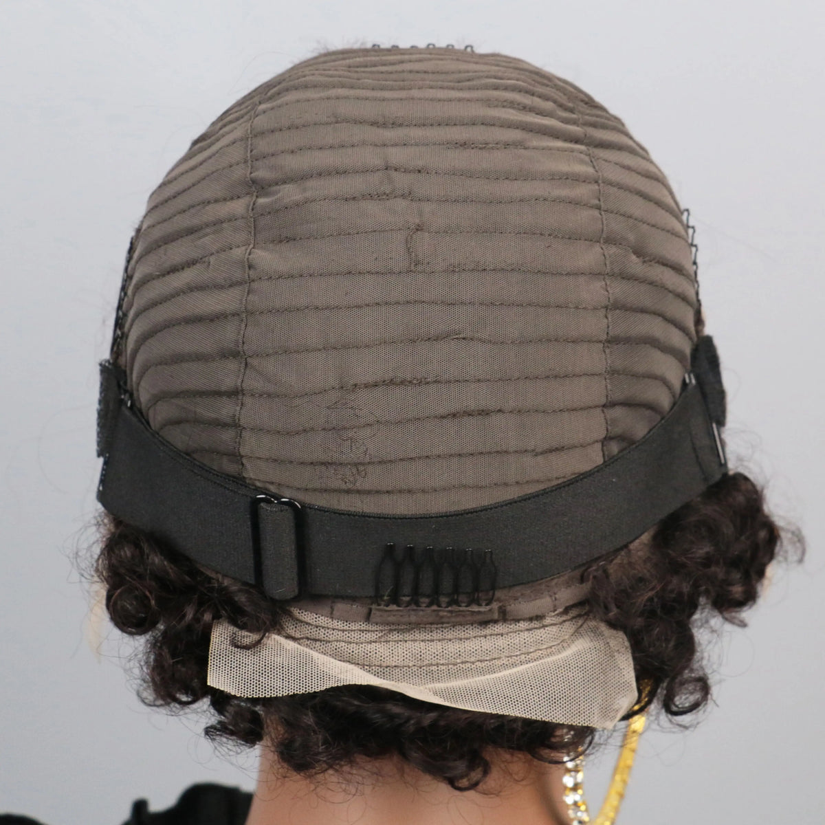 Perruque Afro Puff Tressée | 13x4 Lace Front | Kinky Curly | Pré-Tressée | Cheveux Humains | Femmes Noires