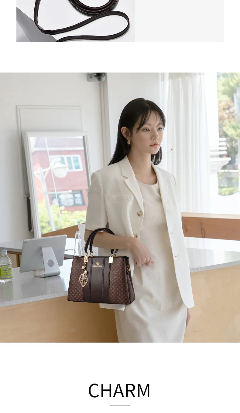 Sac à Main Femme Élégant | Cuir Haute Qualité | Tote Top Handle | Grande Capacité | Bandoulière
