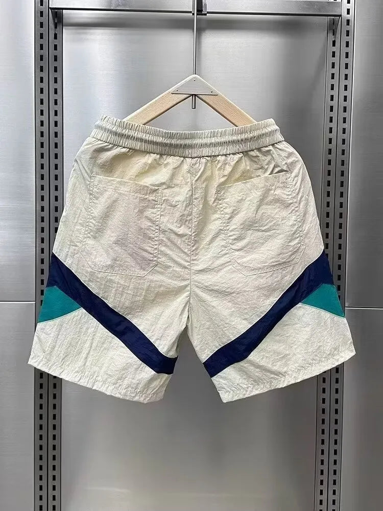Baggy Jeans Denim Shorts Men's Boxing Shorts Men's Clothing Jorts Maccabi Haifa Loose Luxury Brands Men's Clothes Y2k