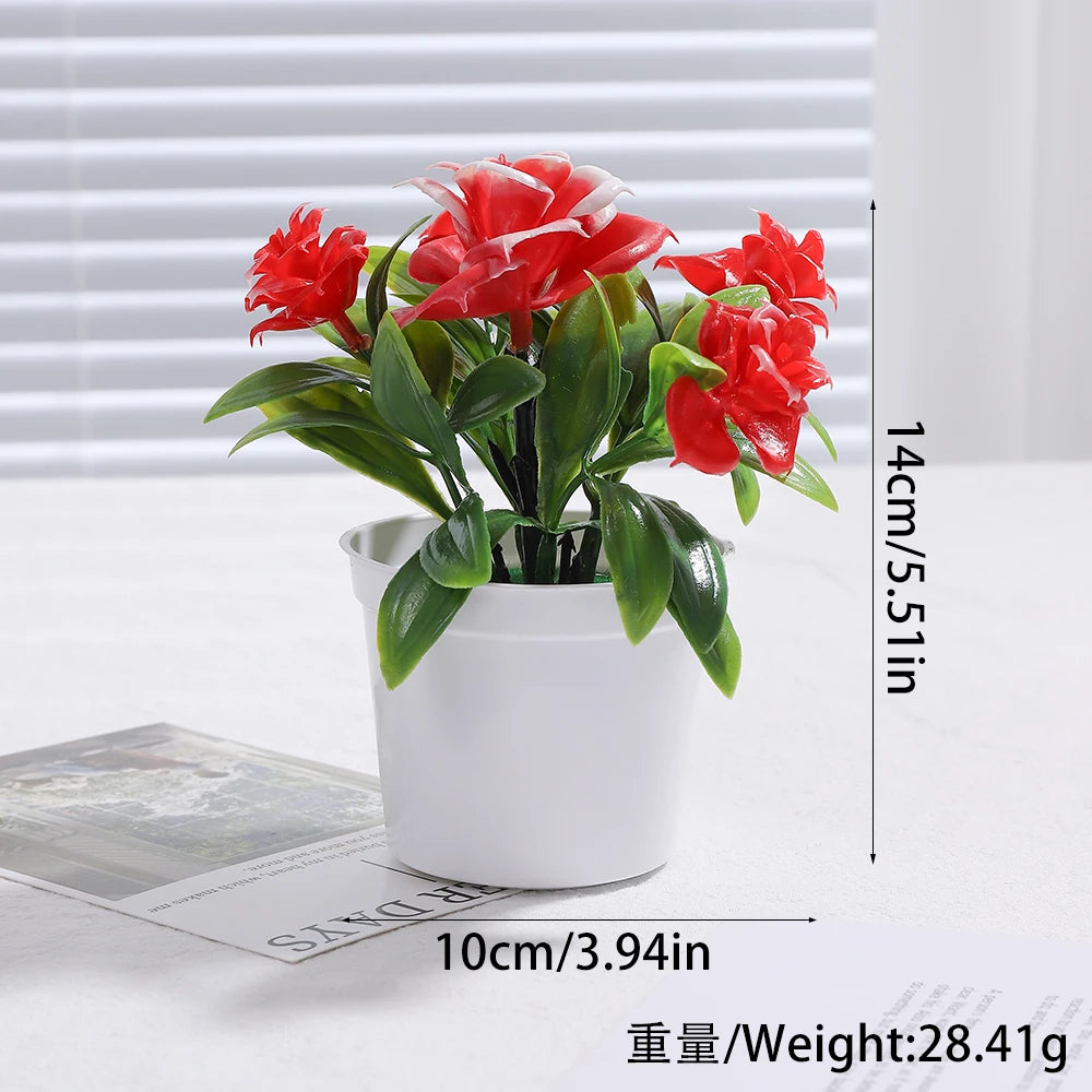 Bonsaï Simulé Pot | Faux Fleurs | Décoration Mariage, Maison & Cadeau Pendaison de Crémaillère