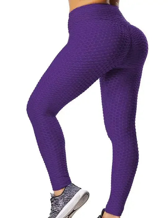 Push Up Leggings Women's Fashion Sport Fitness High Waist Leggings Sexy Butt Lifting Scrunch Workout Gym Tights Pants