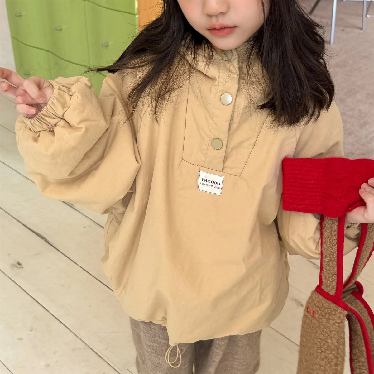 2025 Winter New Children Warm Coat Boys Girls Striped Cotton Padded Jacket Baby Parka Tops Baby Fleece Coat Fashion Kids Clothes