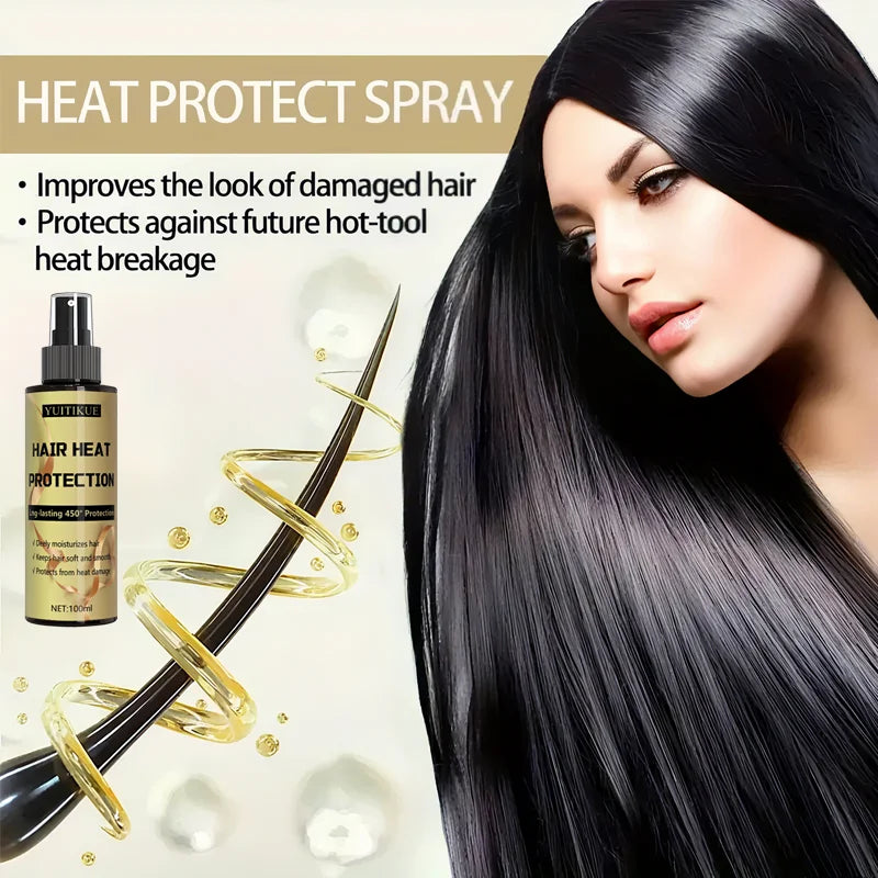 Spray Thermoprotecteur Cheveux | Protection Jusqu'à 230°C | Hydratation Profonde | Doux & Lisse