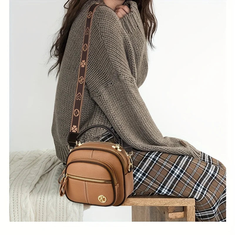 Women's Fashionable Versatile Luxury Shoulder Bag Shopping Handbag