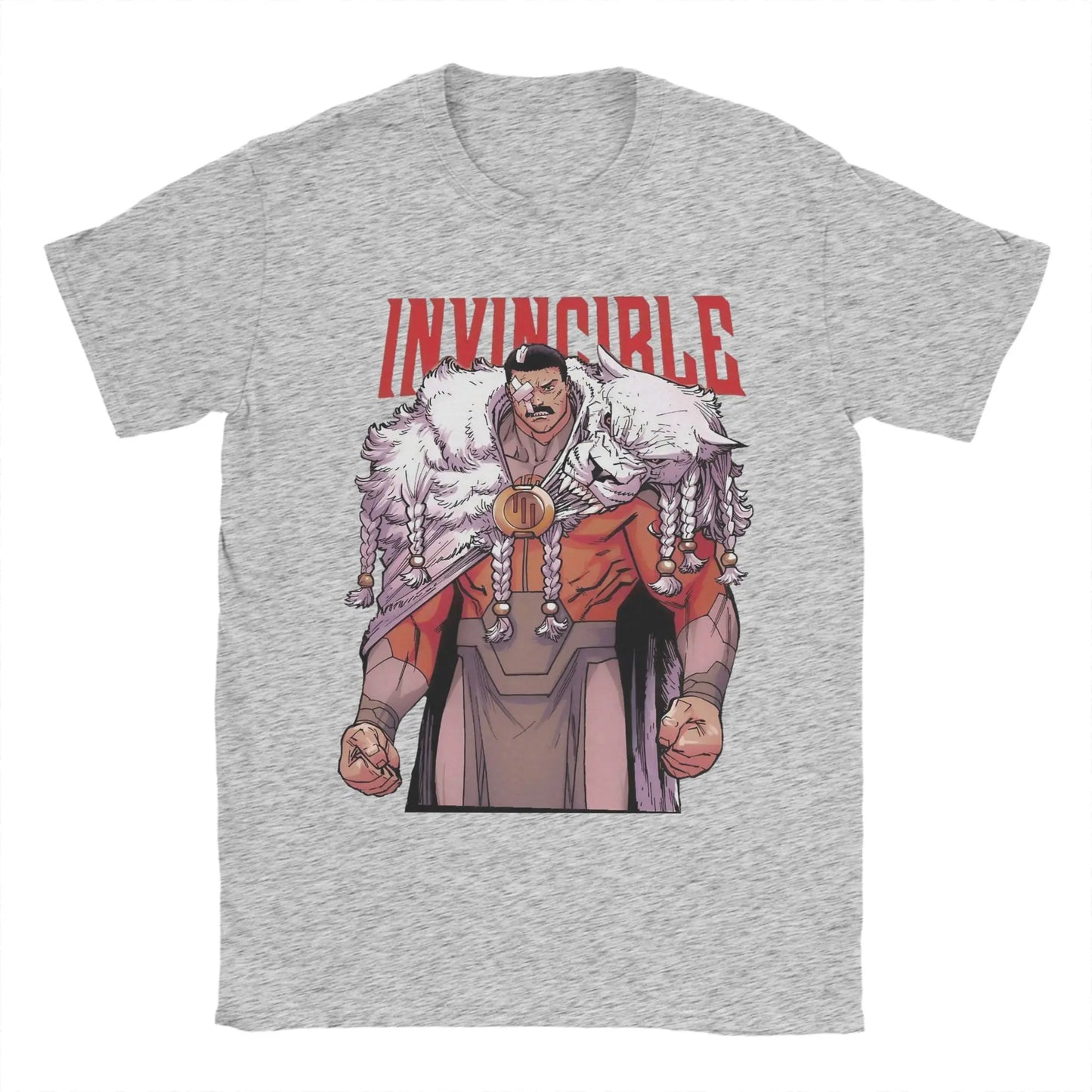 Men T-Shirts Thragg invincibles Grand Regent Funny Pure Cotton Tee Shirt Short Sleeve  T Shirt Round Collar Clothes Summer