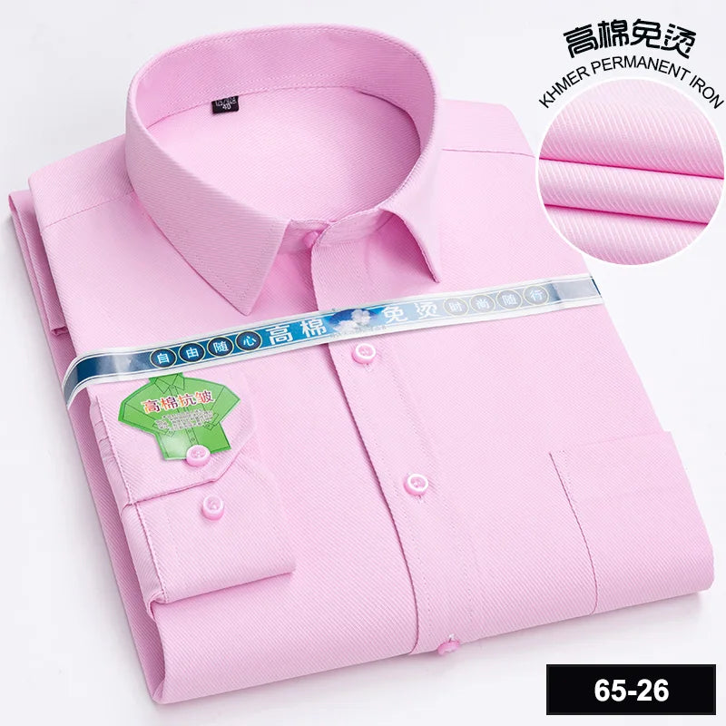 2026 Long Sleeve Shirt Men's Tops for Men Men's Clothing White Shirt Men's Fashion Clothing Trends