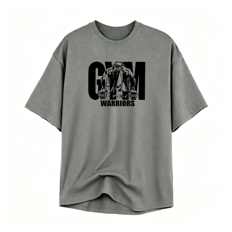 T-shirt uni en jersey pour homme | Polyester et élasthanne