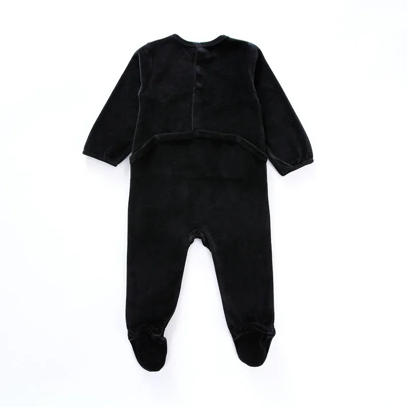 Baby bodysuit pajamas, kids clothes, long-sleeved children's clothing, newborn baby overalls, children's boy and girl clothes, baby pajamas