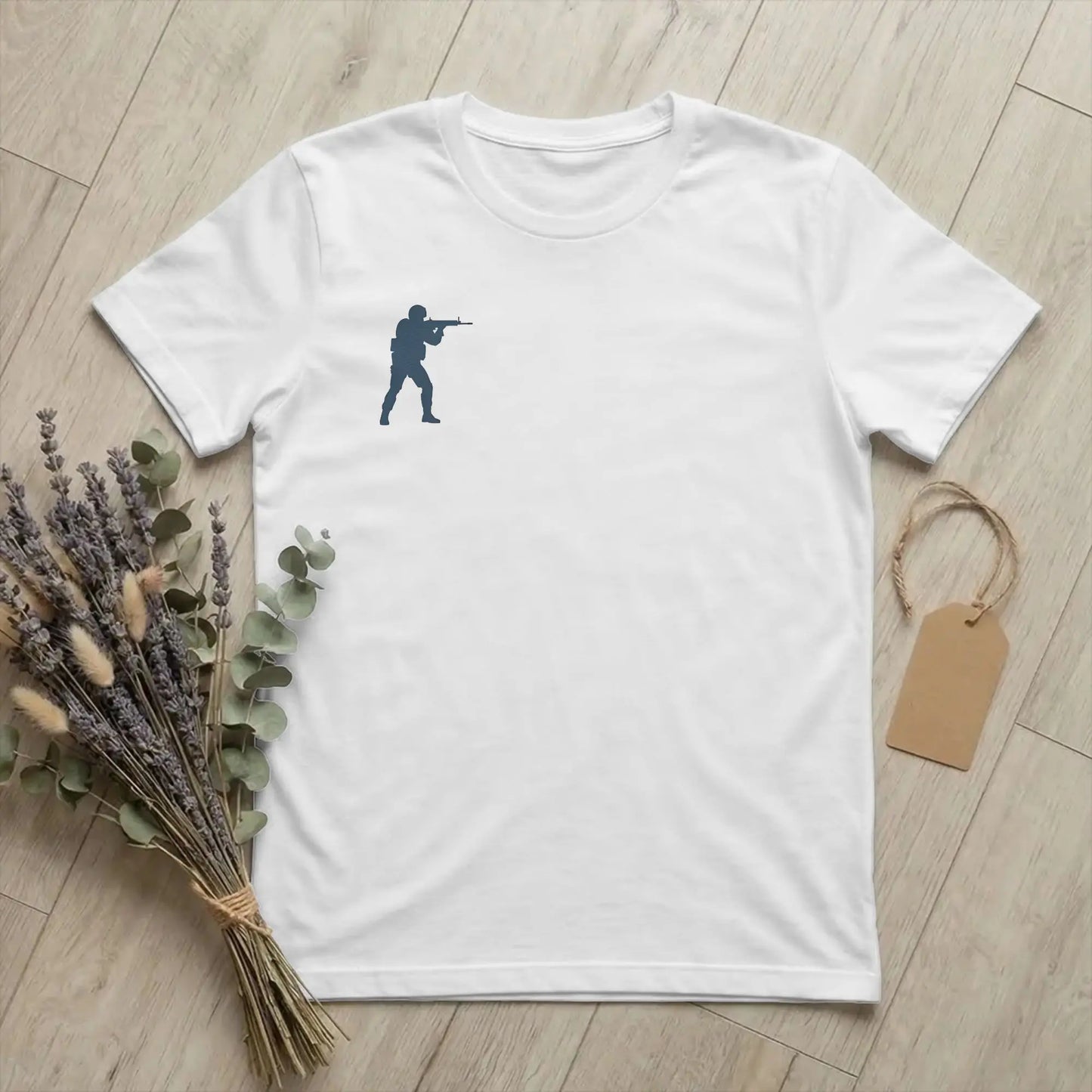 Men's T-Shirts Counters Shooting Striking Go Awesome Cotton Tee Shirt Short Sleeve Game Silhouette T Shirts O Neck Clothes Gift