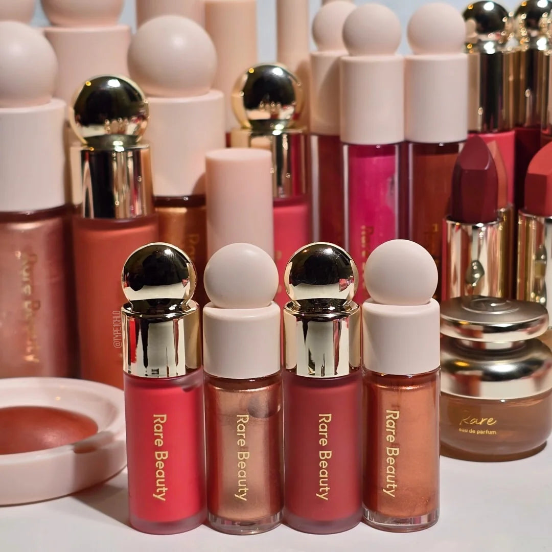 Rare Beauty Love Encourage Believe Virtue Hope Grateful Happy Joy Lucky Worth Blush Plump Seamless High-impact Weightless Makeup