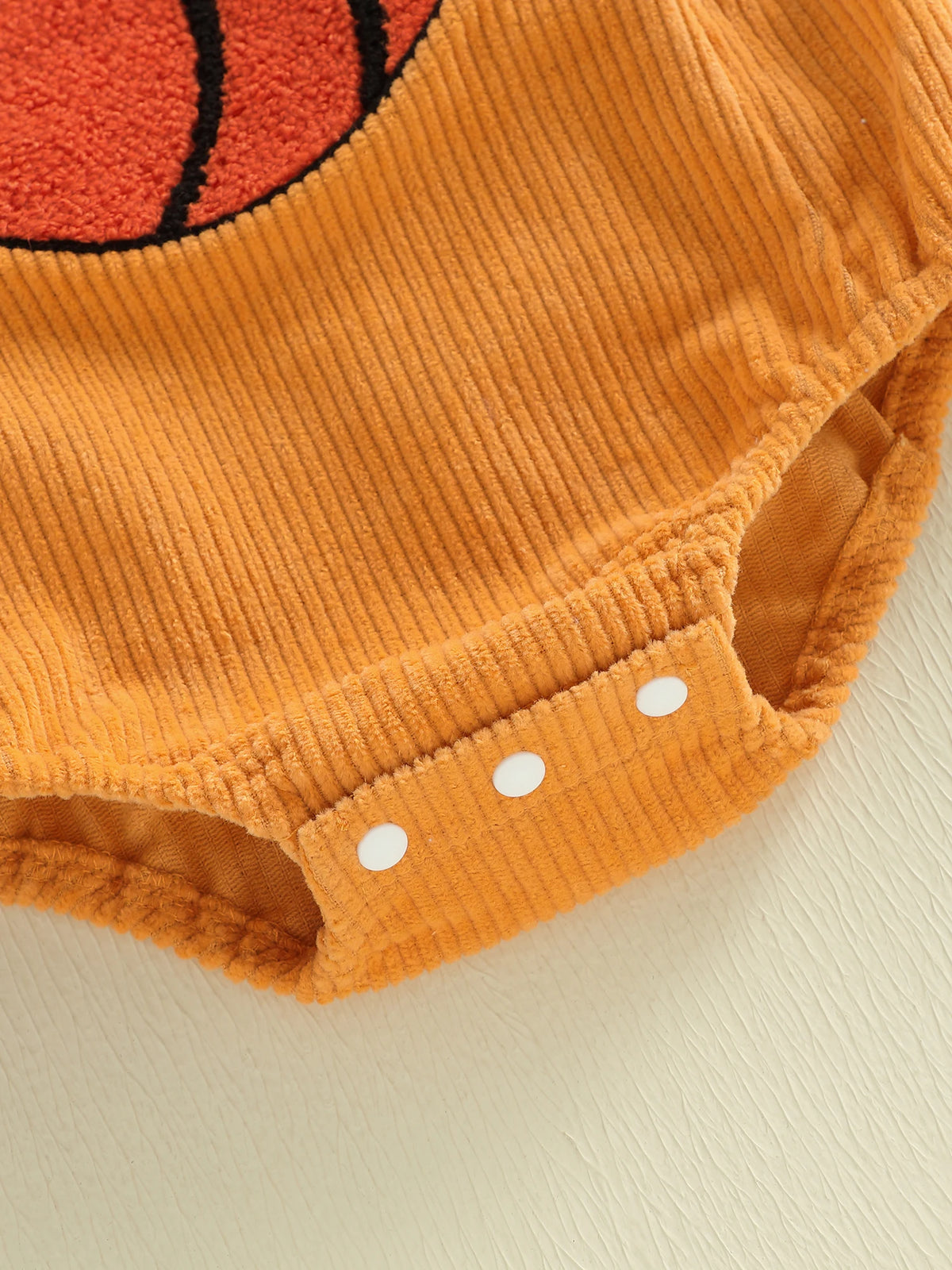 Summer Infant Baby Boy Bodysuit Sleeveless Cute Basketball Embroidery Bubble Jumpsuit Clothes
