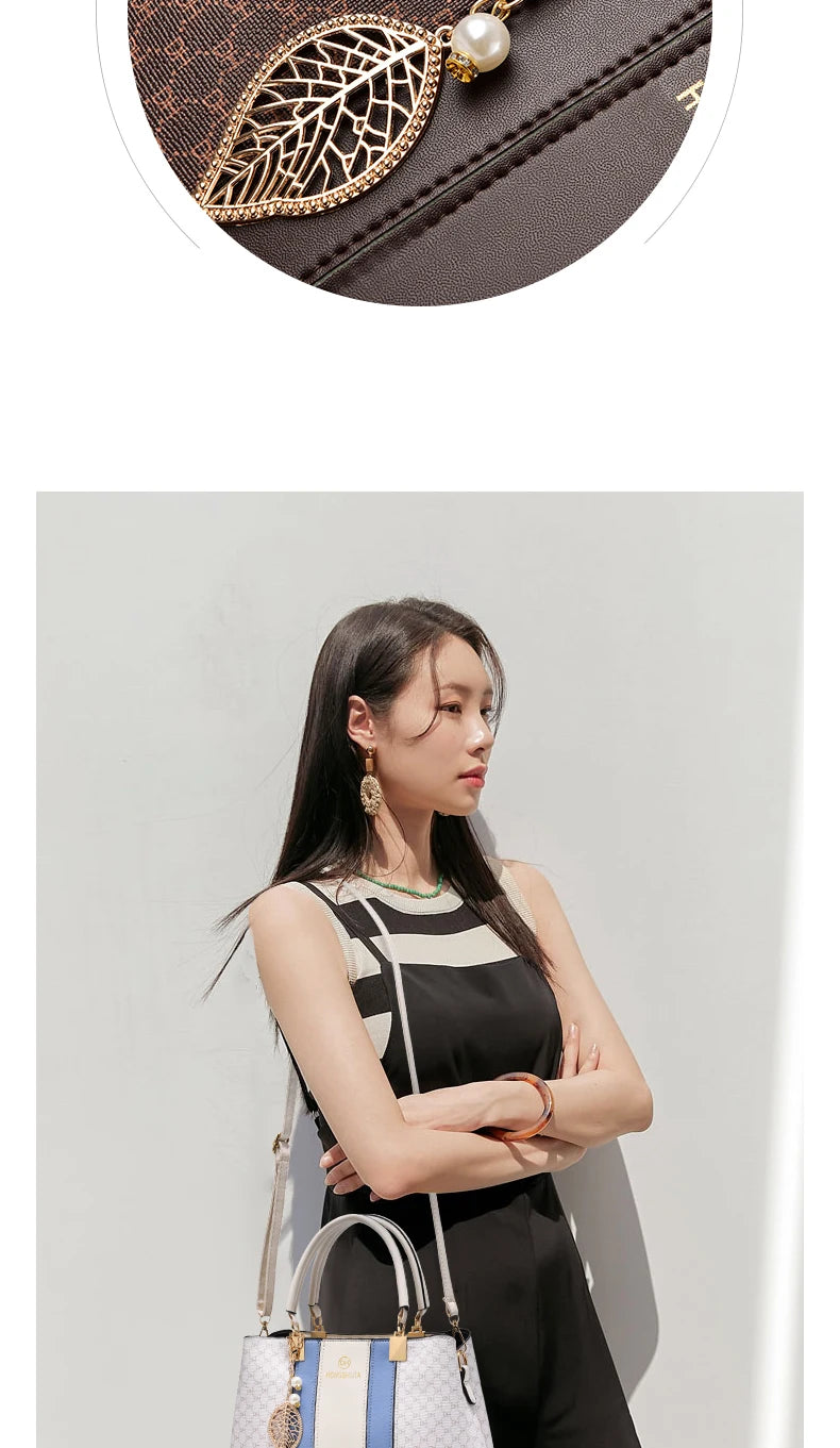 Sac à Main Femme Élégant | Cuir Haute Qualité | Tote Top Handle | Grande Capacité | Bandoulière