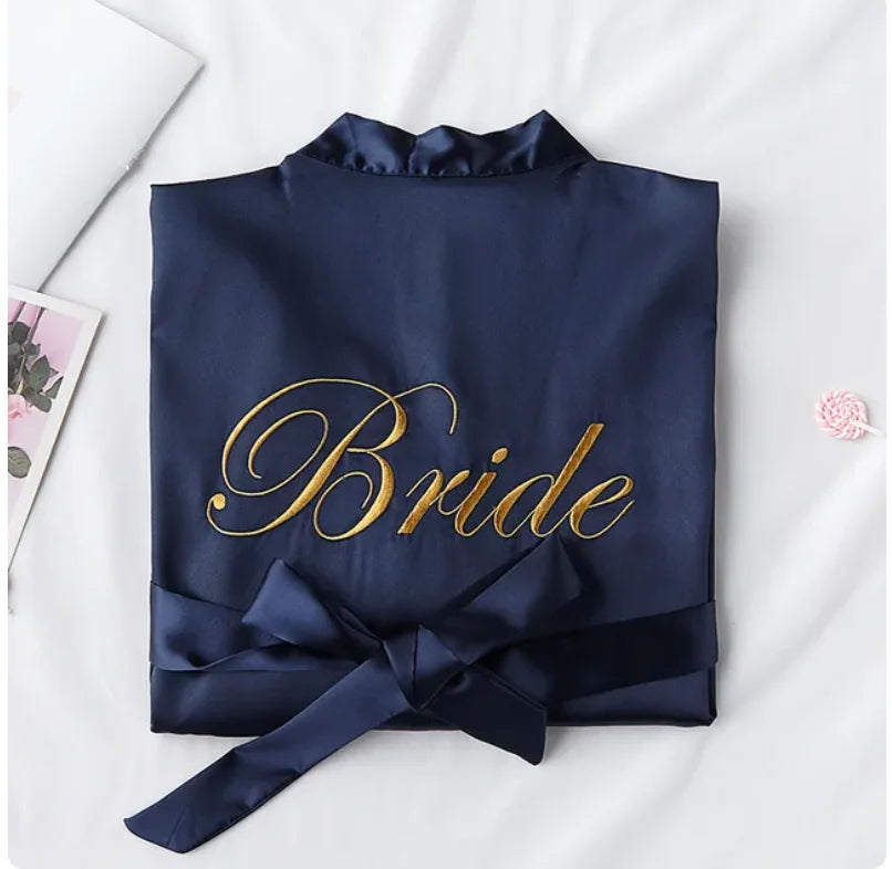 Bride with Team Bride Robe Bride To Be Bridal Shower Bachelorette Party Wedding Decoration Wedding Hen Party Bridesmaid Gift