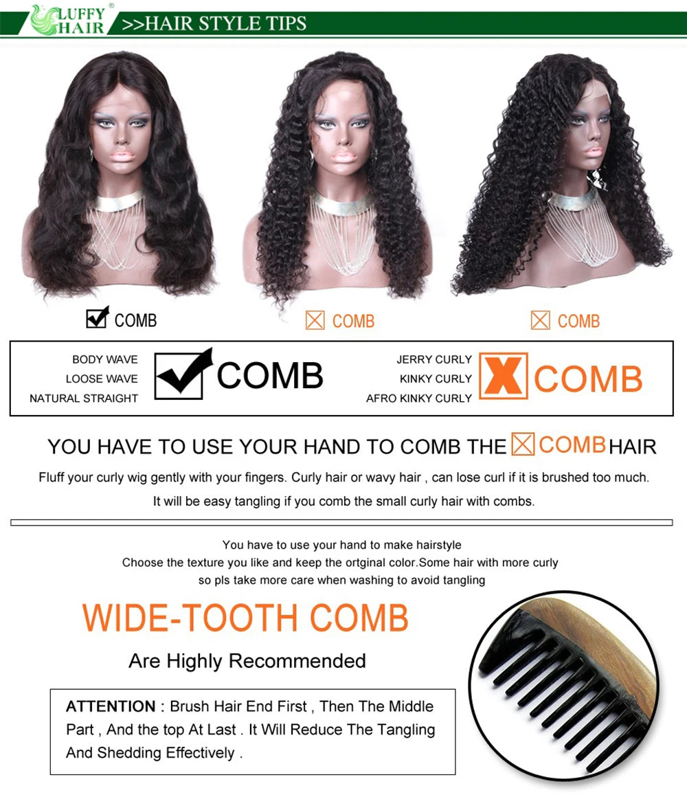 Perruque Afro Kinky Curly U/V Part | 1x4 | 200% Densité | Sans Laisse | Cheveux Humains Brésiliens | Femmes Noires