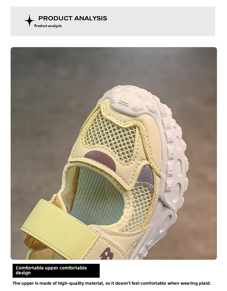 Baskets Été Mesh Chunky Enfant | Respirantes Crénelées | Plage & Casual Garçon Fille