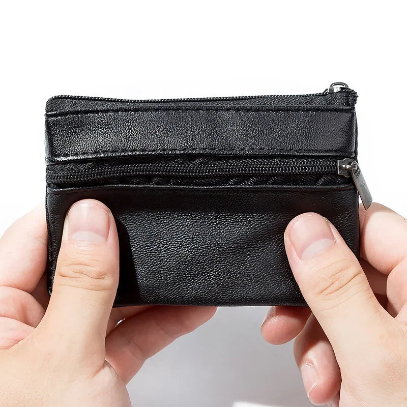 Women Men Coin Purse Men Small Bag Wallet Change Purses Zipper Money Bags Children Mini Wallets Leather Key Holder wallet