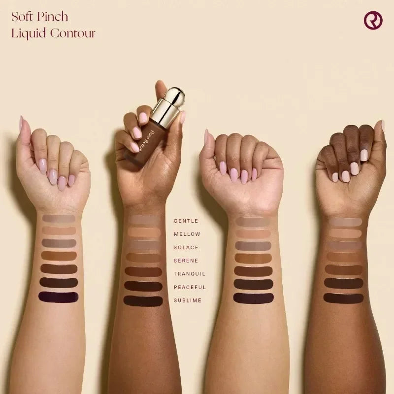 Original Rare Beauty Contour Liquid Lasting Matte Shading Sculpt Face V Line Slim Nose Cheek Easy Blend Natural Stereo Makeup