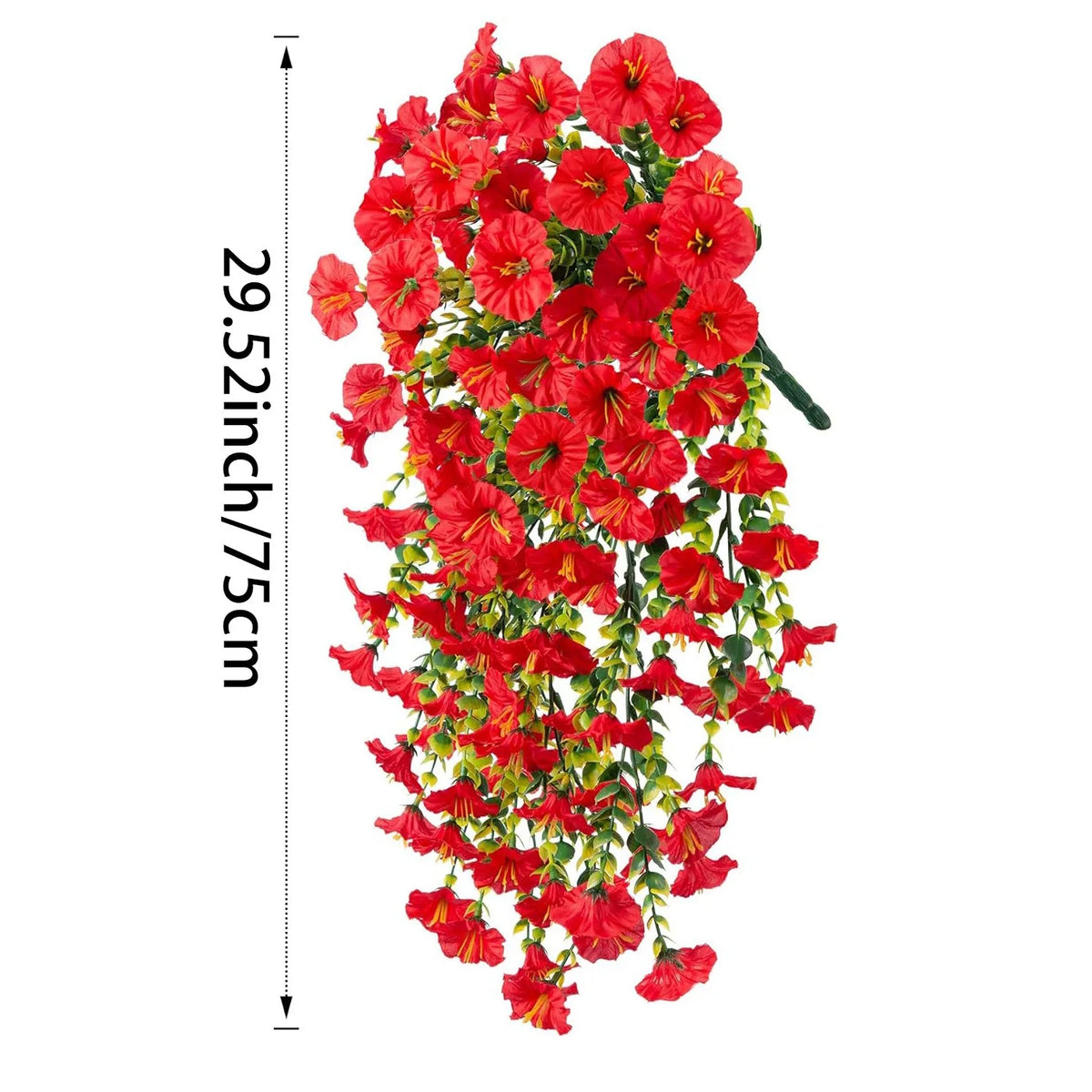 Plante Artificielle Suspendue 75cm | Panier Suspendu & Guirlande Murale | Décoration Maison, Jardin & Mariage