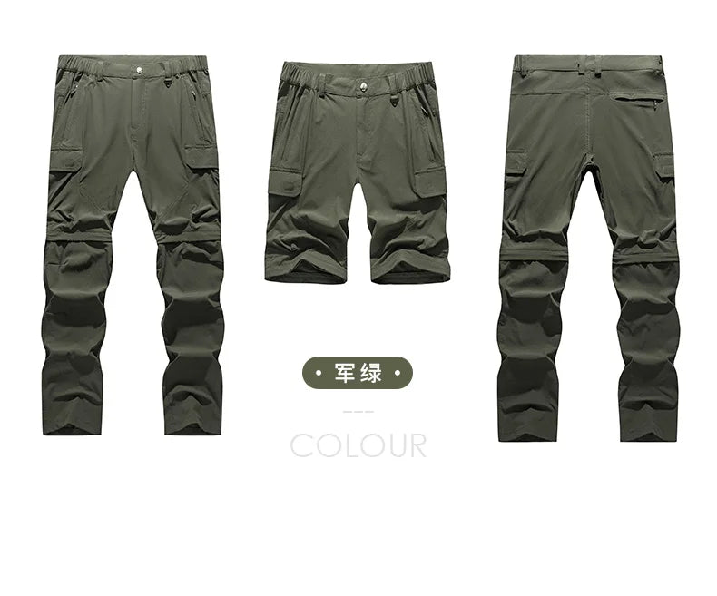 Pantalon cargo léger pour homme | Nylon et élasthanne