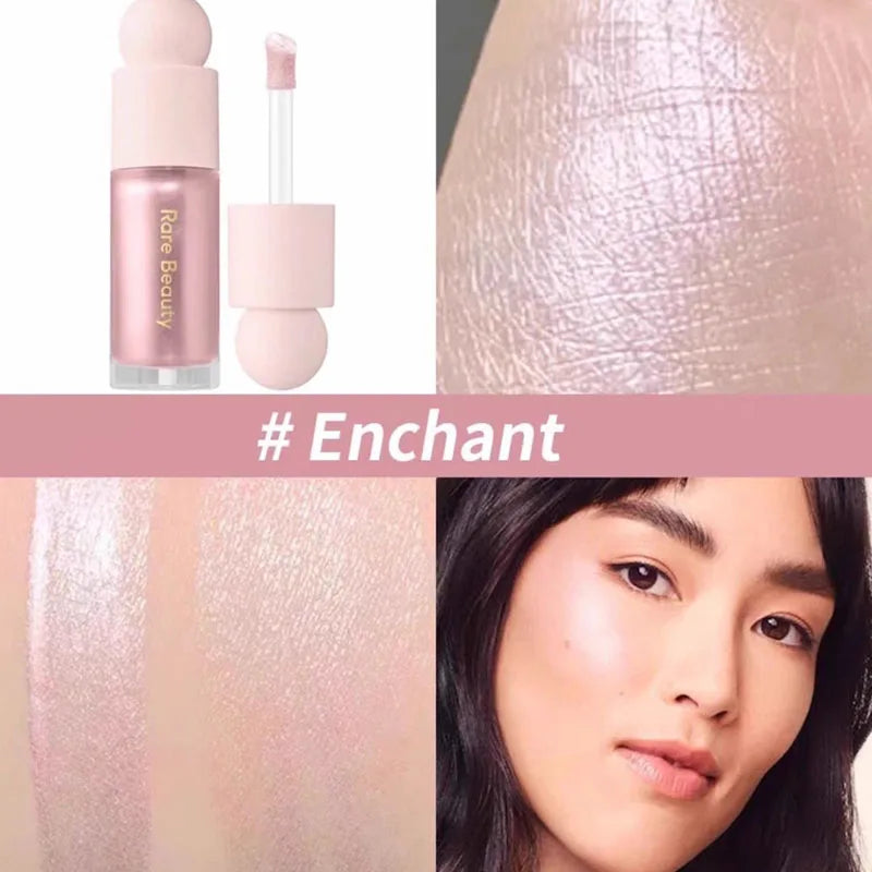 Rare Beauty Glitter Jelly Blush Cream Lasting Velvet Texture Natural Non Sticky Lightweight All Day Wear Facial Beauty Make Up