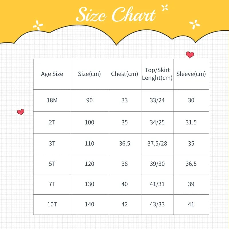 Fashion Baby Girl Clothes Set Floral Shirt+Layered Skirt 2PCS Infant Toddler Child Blouse Suit Spring Autumn Baby Clothes 2-7Y