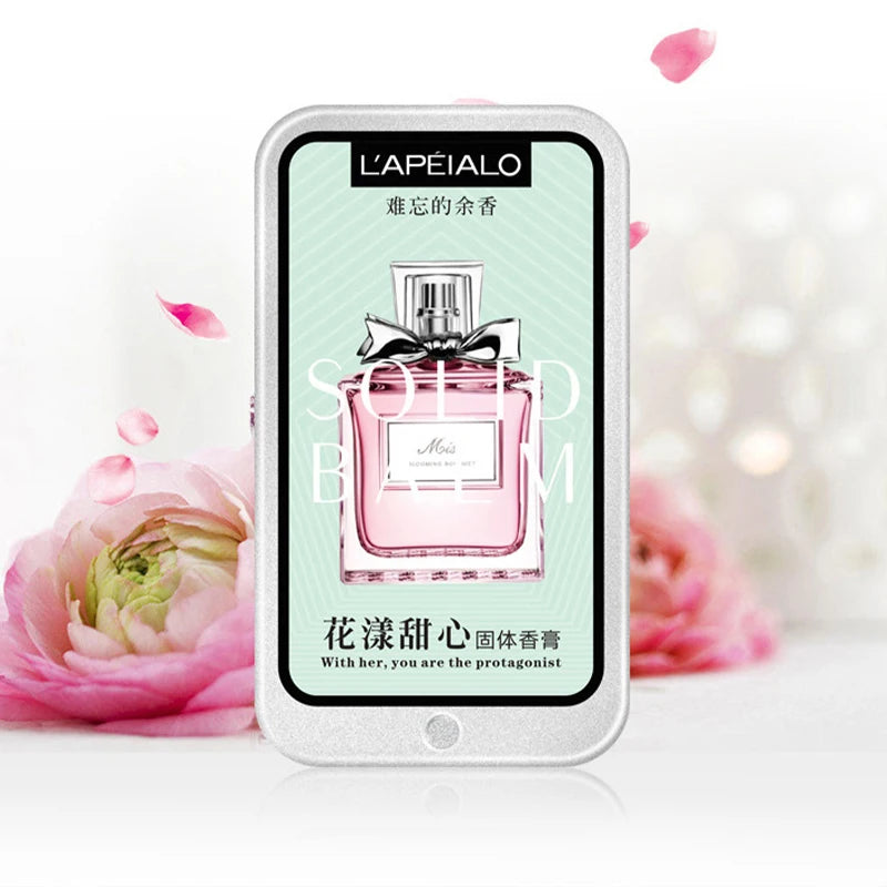 Woman Body Pheromone Perfume Solid Balm Long Lasting Fragrance Light Fragrance Portable Solid Perfume Balm