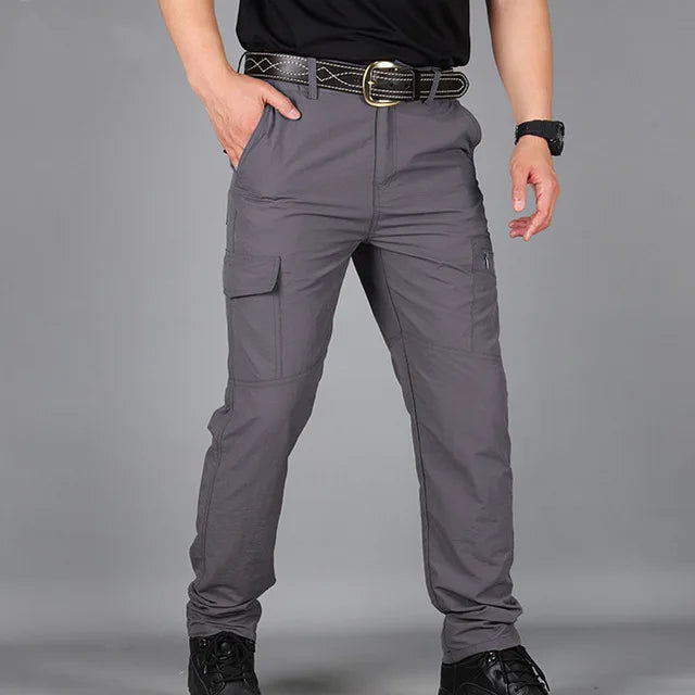 Men's Cargo Pants Army Military Tactical Pants Streetwear Jogger Trekking Hiking Mountain Work Tourism Trousers Slim Fit