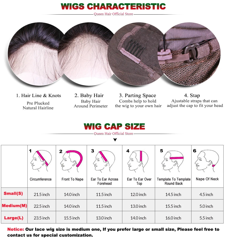 Queen Hair Real HD Invisible Wig 13x6 13x4 5x5 6x6 7x7 Undetectable Lace 100% Raw Human Hair Wigs Body Wave / Straight