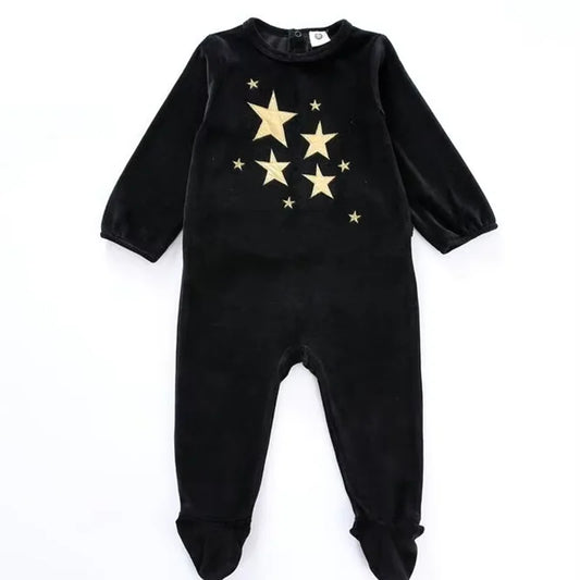 Baby bodysuit pajamas, kids clothes, long-sleeved children's clothing, newborn baby overalls, children's boy and girl clothes, baby pajamas