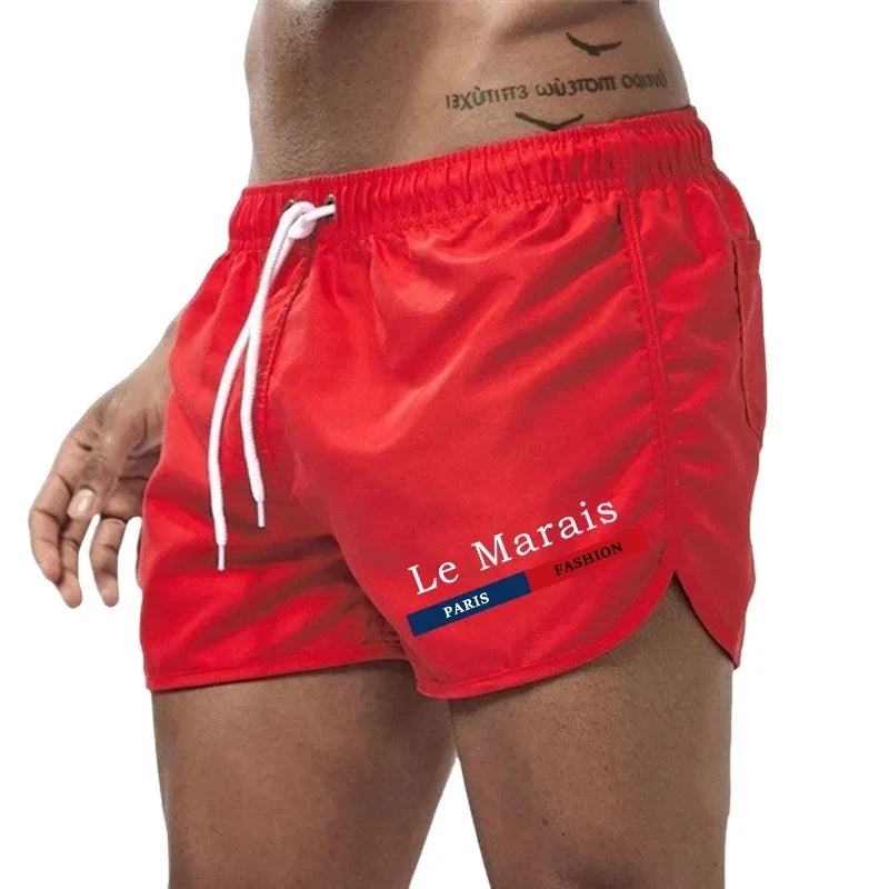 Short de plage imprimé pour homme | Été