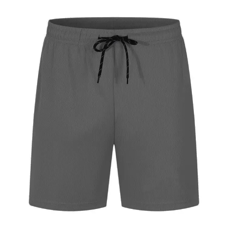 Short uni en polyester pour homme | Style décontracté