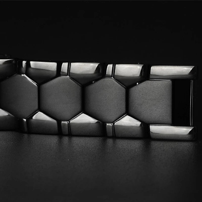 Bracelet Énergie Santé Magnétique Torsadé | Arthrite Thérapie | Aimant Puissant | Cadeau Homme