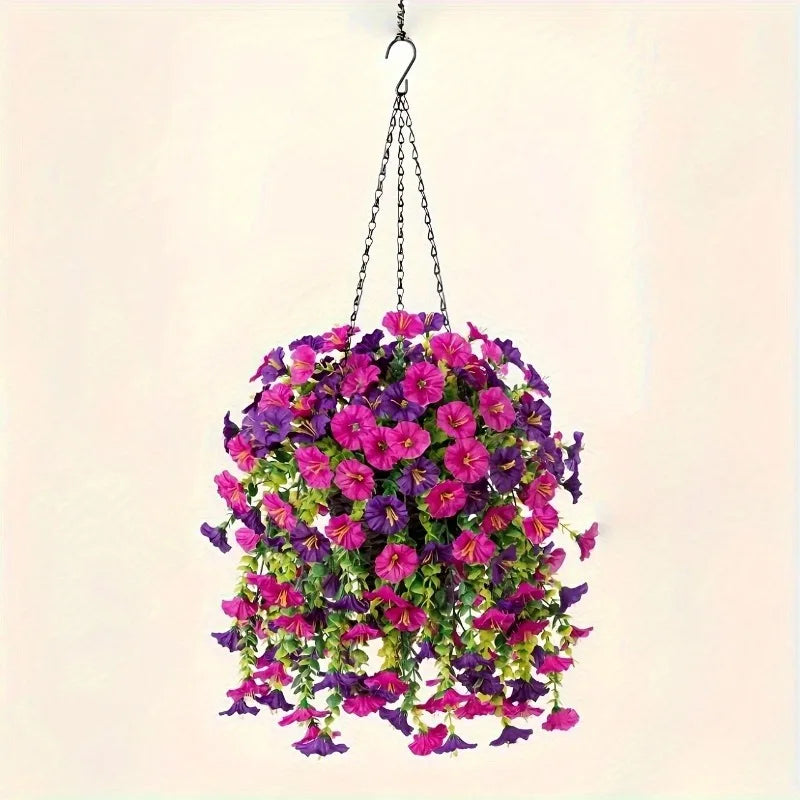 Plante Artificielle Suspendue 75cm | Panier Suspendu & Guirlande Murale | Décoration Maison, Jardin & Mariage