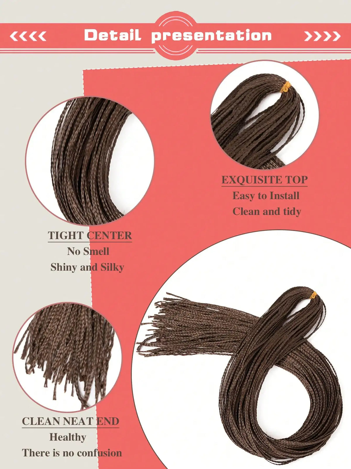 Tresses Zizi Box Braids Longues Bouclées Synthétique Colorées | 28 Pouces | 50g | Twist Sénégalais Crochet | Femme
