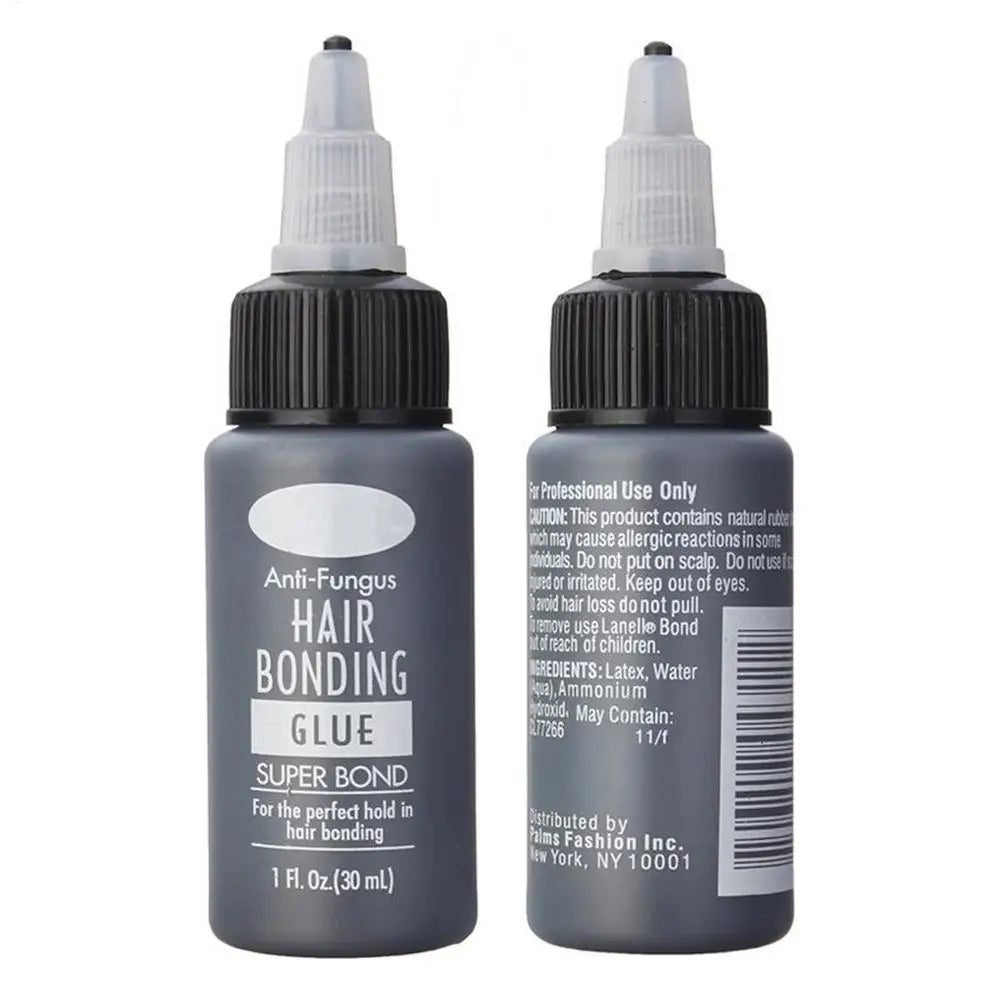 30ml Hair Glue For Wigs Quick-Dry Adhesive For Wigs Powerful Hair Bond Glue For Quick Fixes Waterproof Versatile Adhesive