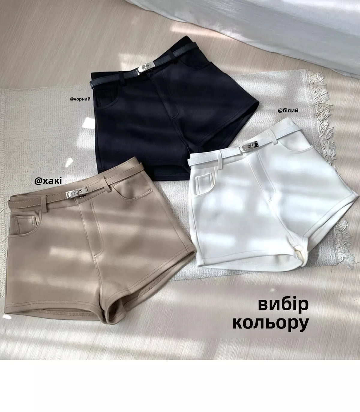 High Waist A-Line Wide Leg Pants Women's Casual Shorts Spring 2025 Korean Style Retro Elegant Outerwear Hot Pants