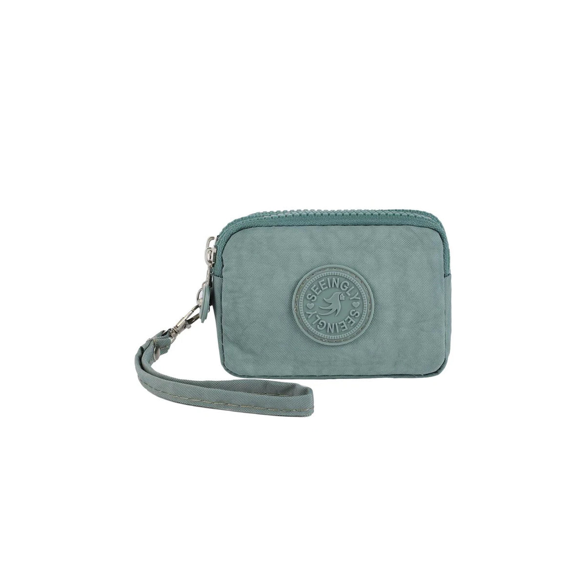 Women Three Layer Wallets Nylon Coin Purse New Korean Large Capacity Portable Oxford Cloth Coin Wallet Waterproof Portable