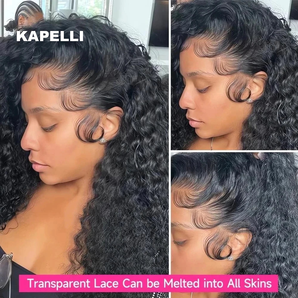 Perruque Birmane Curly 3C4A | 280% Haute Densité | HD Lace 13x4 & 13x6 | Cheveux Bruts Brésiliens | Femme
