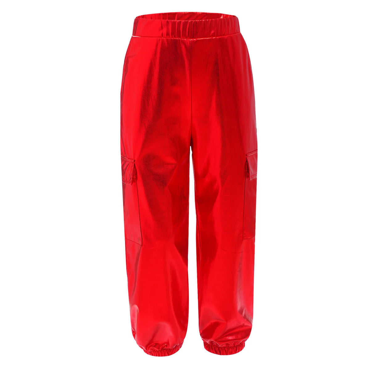 Ensemble Danse Fille Hip Hop | Veste Bomber Métallique & Pantalon | Costume Scène Carnaval Jazz