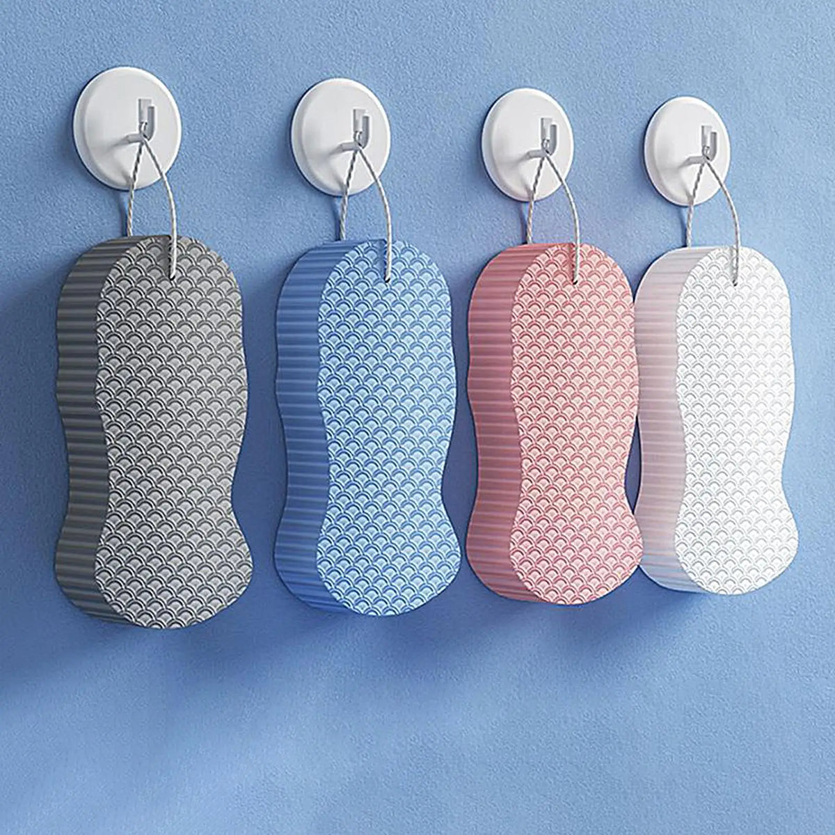 Bath Sponge Exfoliating Bath Scrubbing Sponges Body Washcloth Skin Scrubber Relax Exfoliating Skincare Shower Scrubbing Tool
