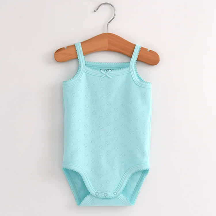 Body Bébé Fille | Sans Manches | Romper Coton | Combinaison Été | Nouveau-Né & Tout-Petits