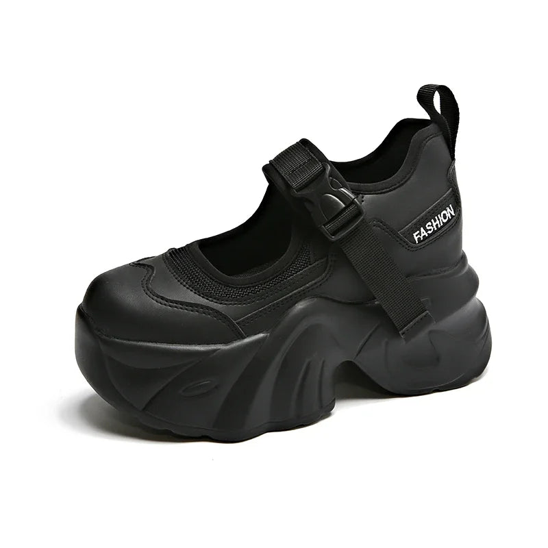 Sneakers Chunky Femme Automne 2024 | Semelle Haute 7 cm | Mesh Respirant | Chaussures Papa Sport
