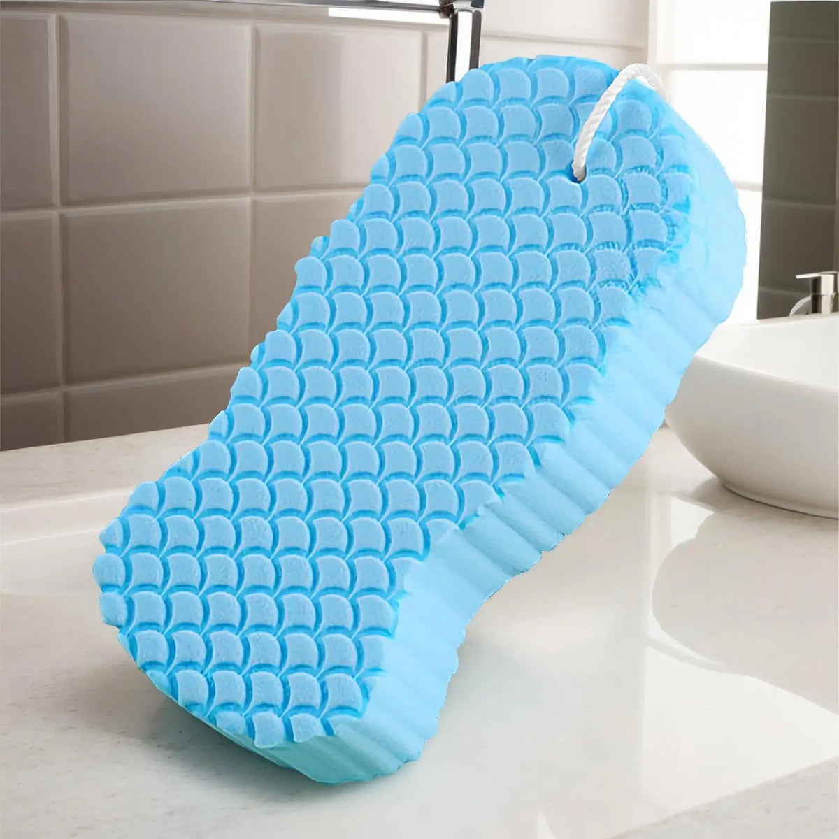 Bath Sponge Exfoliating Bath Scrubbing Sponges Body Washcloth Skin Scrubber Relax Exfoliating Skincare Shower Scrubbing Tool