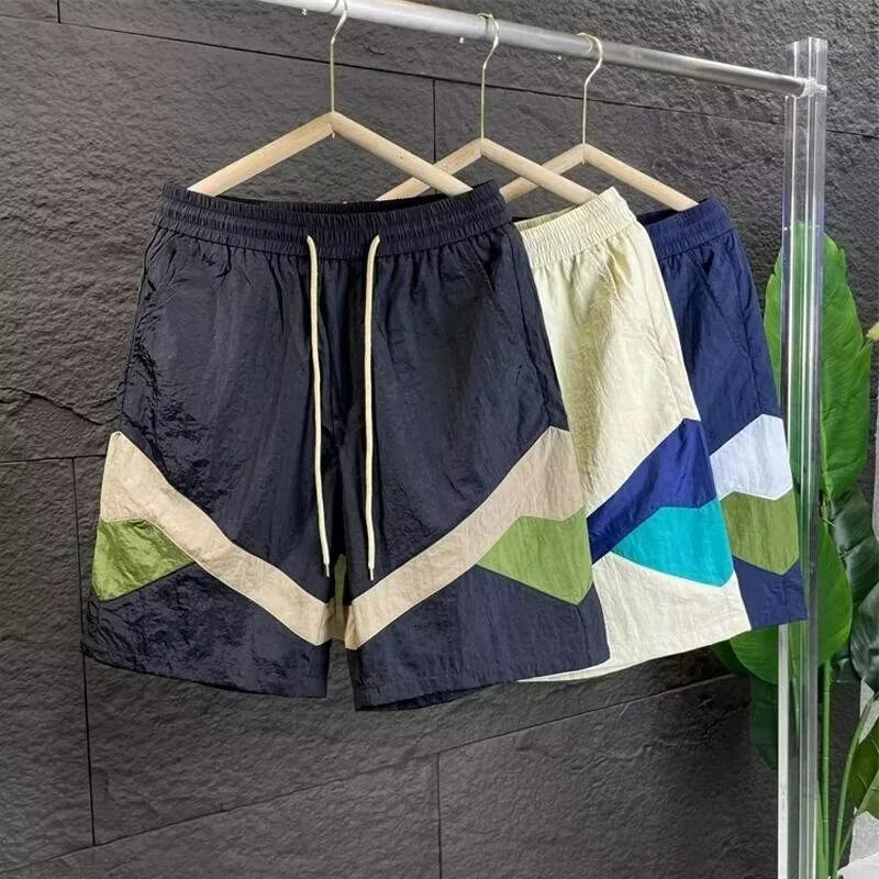 Baggy Jeans Denim Shorts Men's Boxing Shorts Men's Clothing Jorts Maccabi Haifa Loose Luxury Brands Men's Clothes Y2k