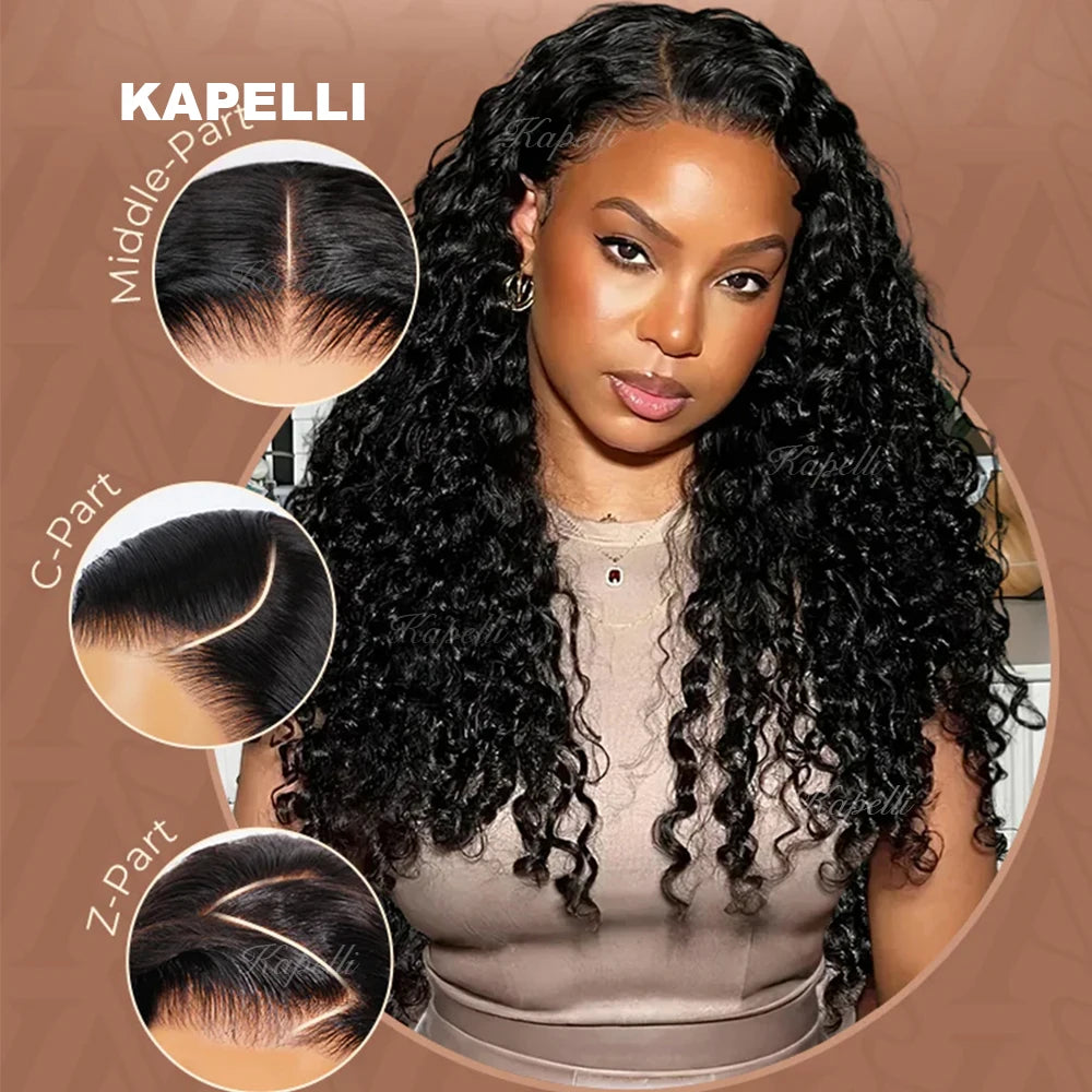 Perruque Birmane Curly 3C4A | 280% Haute Densité | HD Lace 13x4 & 13x6 | Cheveux Bruts Brésiliens | Femme